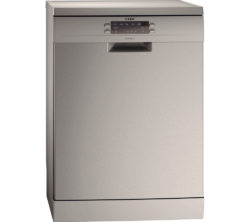 AEG F66609M0P Full-size Dishwasher - Stainless Steel